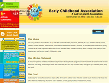 Tablet Screenshot of eca-india.org